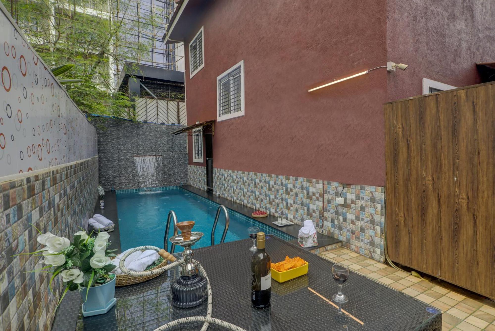 Ludo Private Pool Villa, Wifi-Caretaker-Parking, North Goa Baga Dış mekan fotoğraf