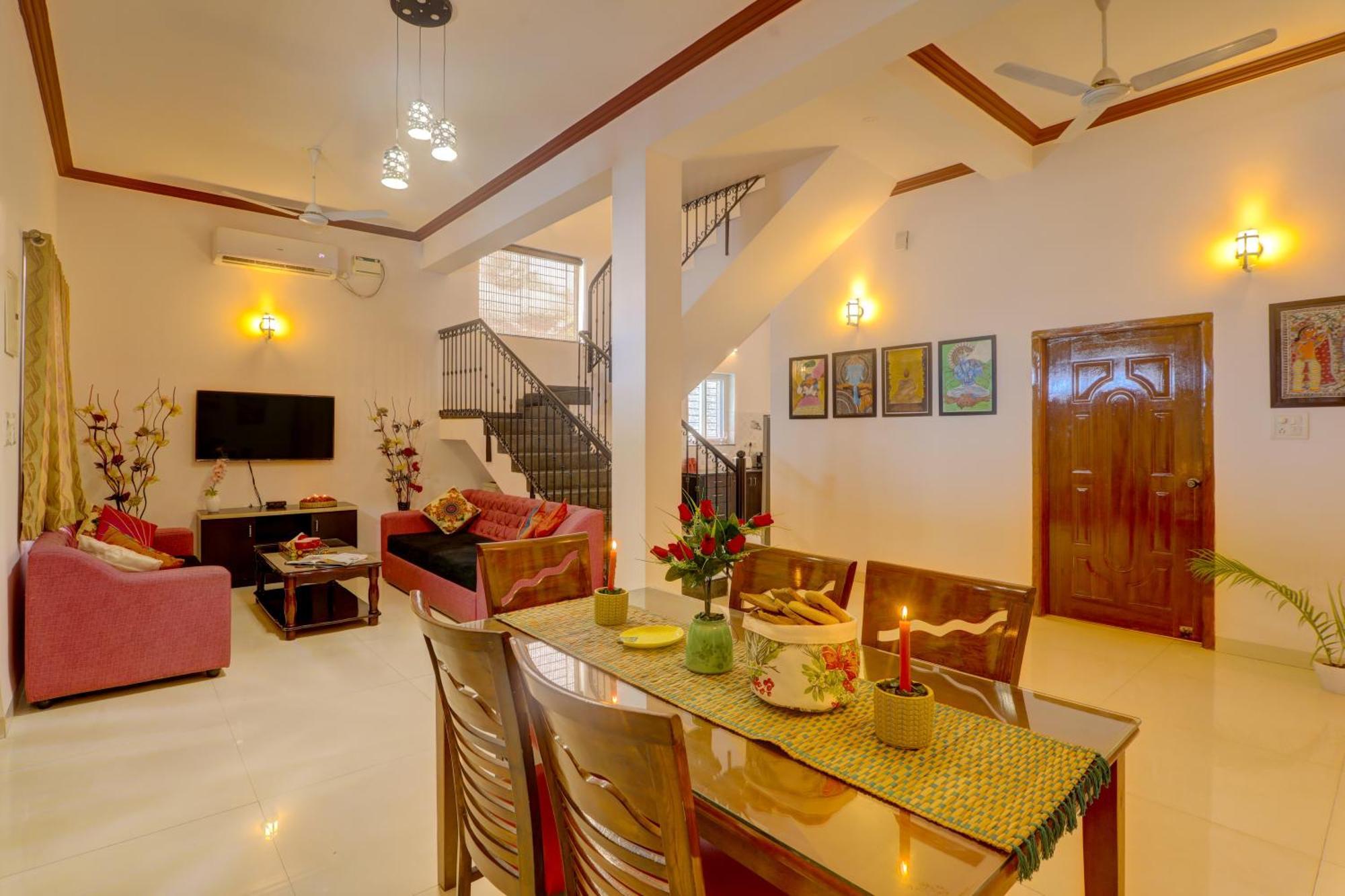 Ludo Private Pool Villa, Wifi-Caretaker-Parking, North Goa Baga Dış mekan fotoğraf