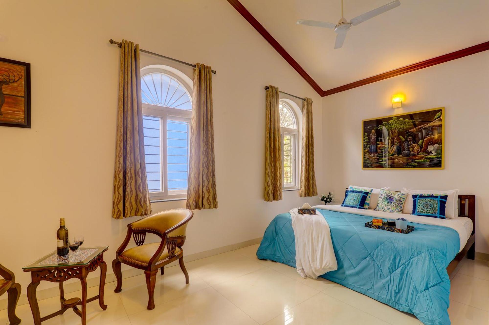 Ludo Private Pool Villa, Wifi-Caretaker-Parking, North Goa Baga Dış mekan fotoğraf