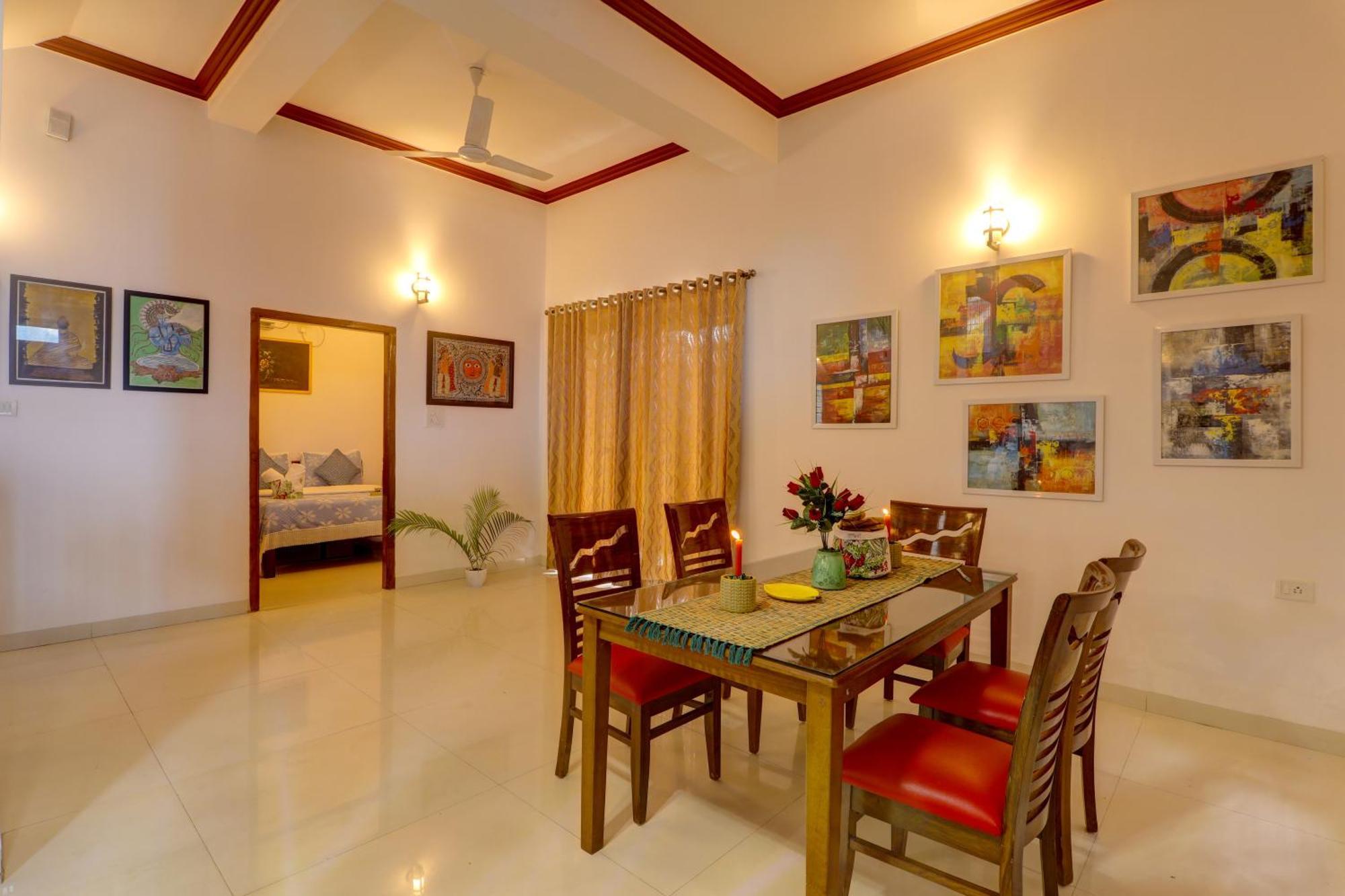 Ludo Private Pool Villa, Wifi-Caretaker-Parking, North Goa Baga Dış mekan fotoğraf